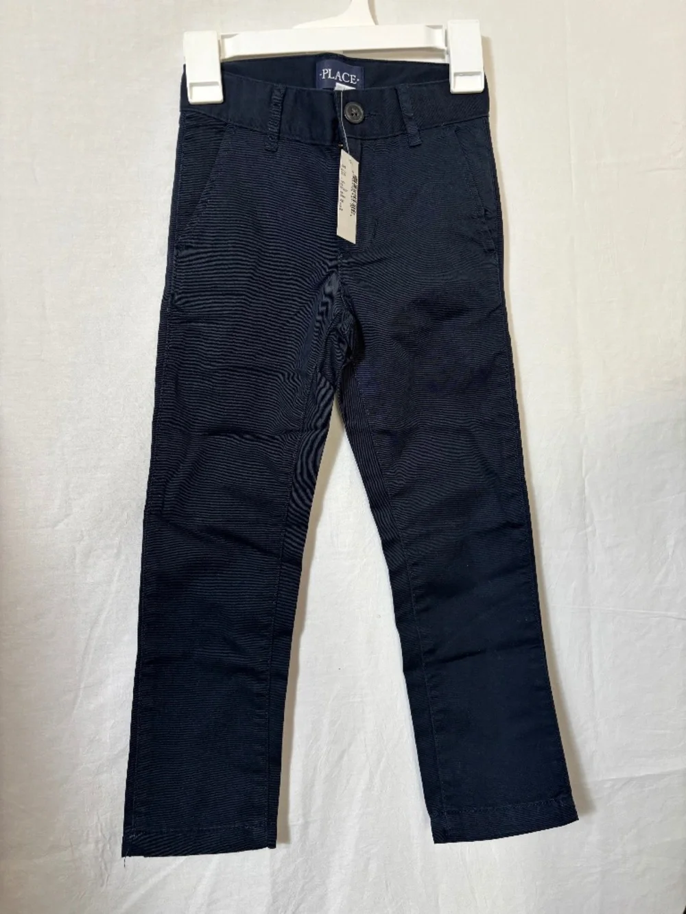 The Children's Place Boy's Navy Blue School Uniform Pants Size 5 NWT